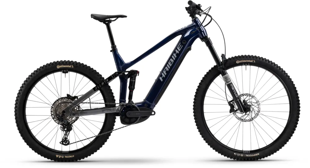 Neu Haibike Allmtn 6 - 800 Wh - 29 - 27,5 Zoll - Fully - ocean black/grey glänzend - Größe L