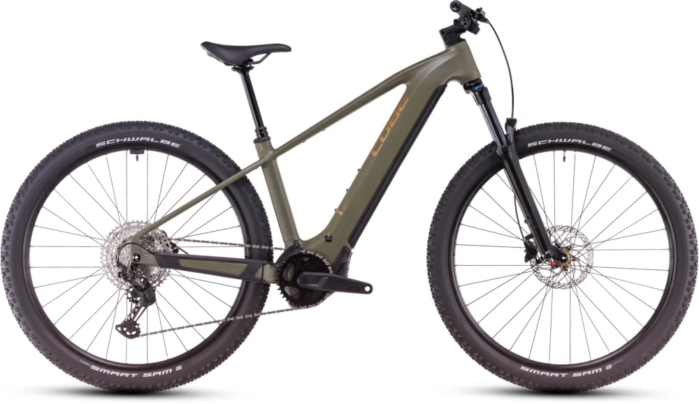 Cube Reaction Hybrid Pro 600 - 600 Wh - 29 Zoll - Diamant - dustyolive´n´gold - Größe XXL Must-Have