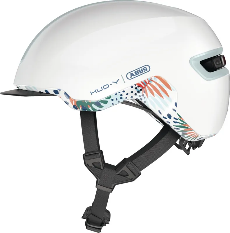 Abus Hud-Y - flower white - Größe 51-55 cm (S) Neu