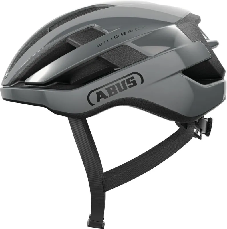 Nur Heute Abus Wingback - race grey - Größe 57-61 cm (L)