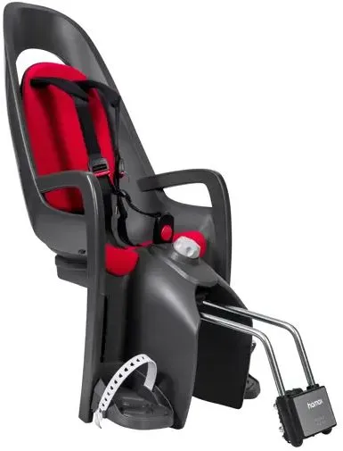 Hamax Caress mit Rahmenhalterung - Grey-Red - Größe 9 monate / bis 22 kg Abverkauf