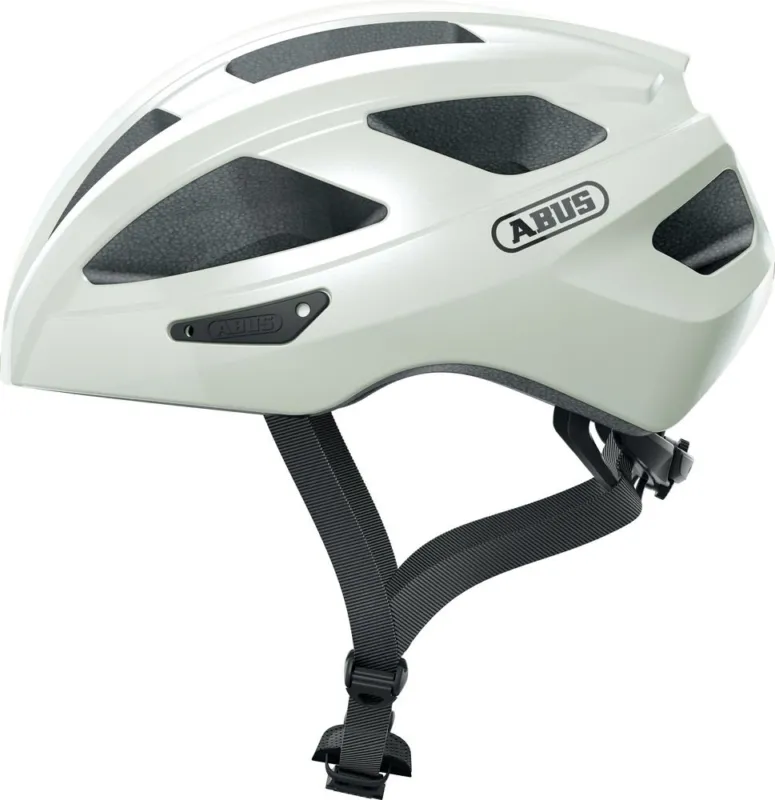 Abus Macator - pearl white - Größe 52-58 cm (M) Rabatt