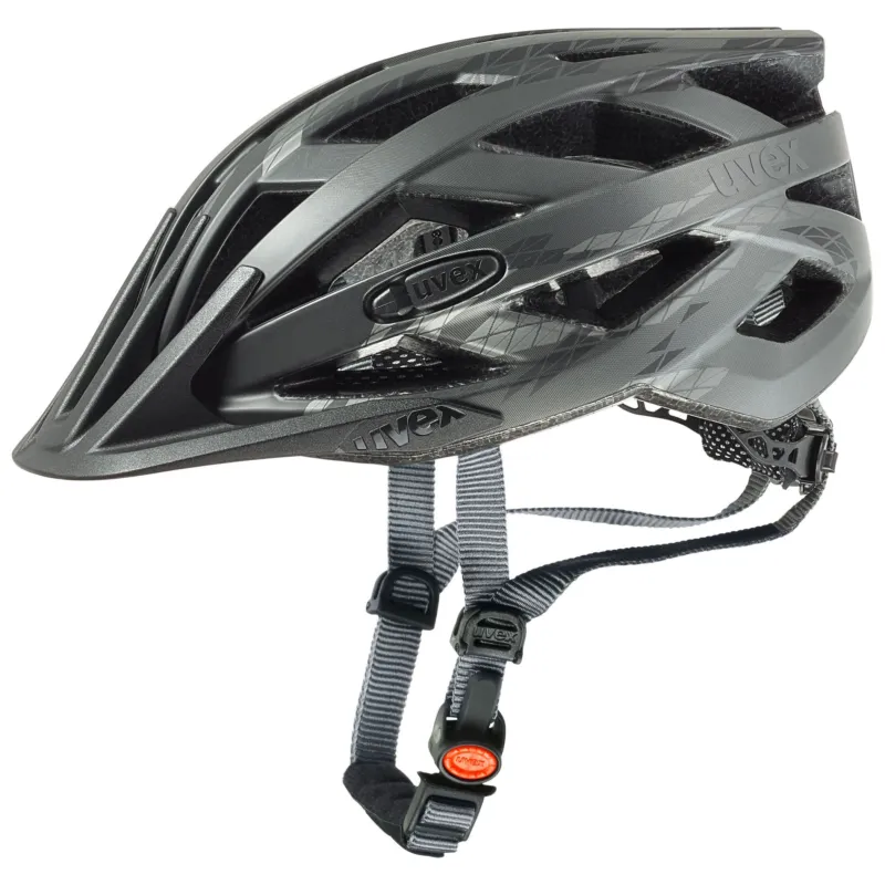Uvex I-VO CC - black-smoke matt - Größe 52-57 CM Sonderangebot