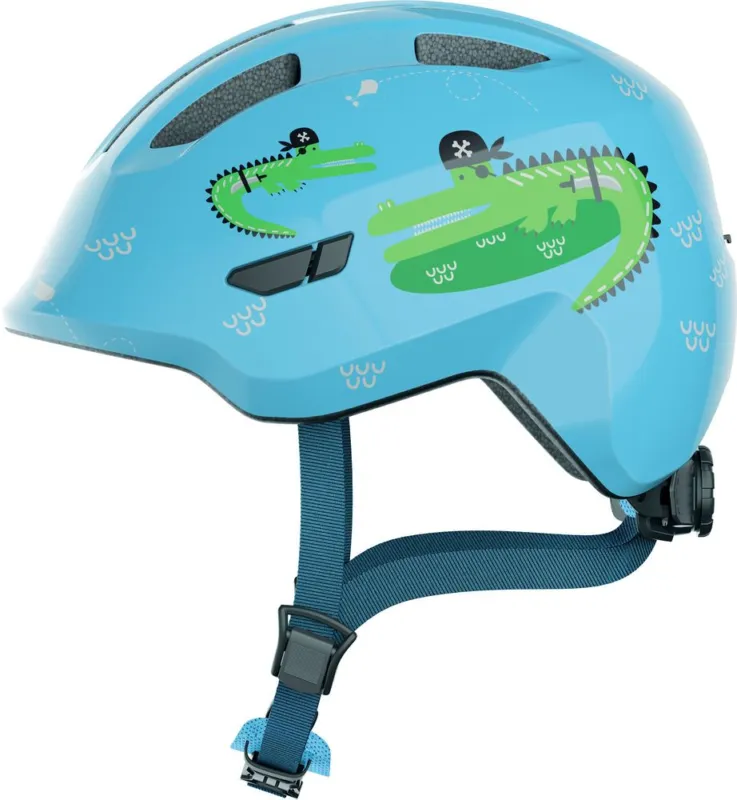 Sofort Bestellen Abus Smiley 3.0 - blue croco - Größe 45-50 cm (S)