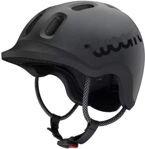 Neu Woom Ready Kids Helm - Charcoal Metallic - Größe 46-50 cm (XS)