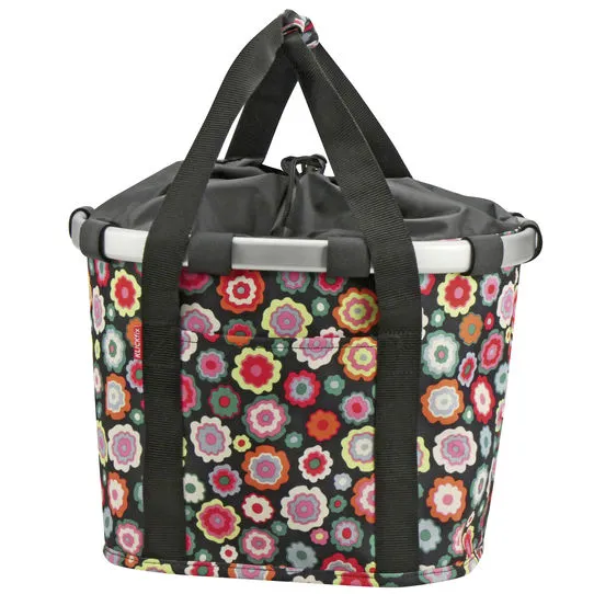 Online Kaufen Reisenthel Bikebasket Lenkerkorb - happy flowers - Größe 15 Liter