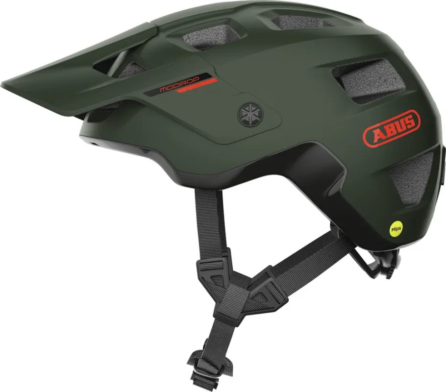 Abus MoDrop MIPS - Pine green - Größe 51-55 cm (S) Saisonangebot