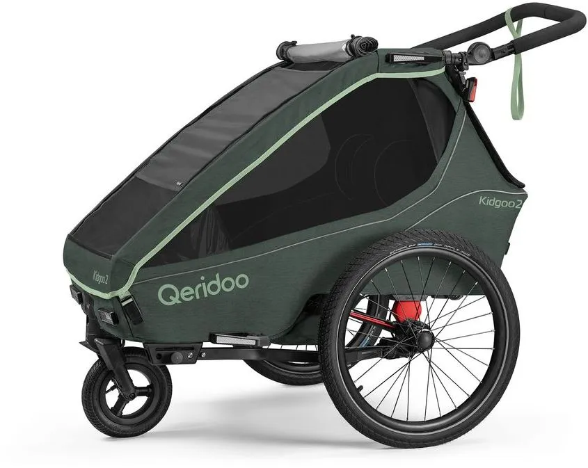 Bestpreis Qeridoo Kidgoo 2 Forest Green - forest green - Größe ZWEISITZER