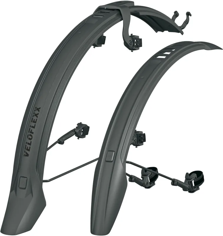 Neu SKS Veloflexx 65 Schutzblech Set 26 - 27,5 Zoll - schwarz - Größe 26 - 27,5 Zoll