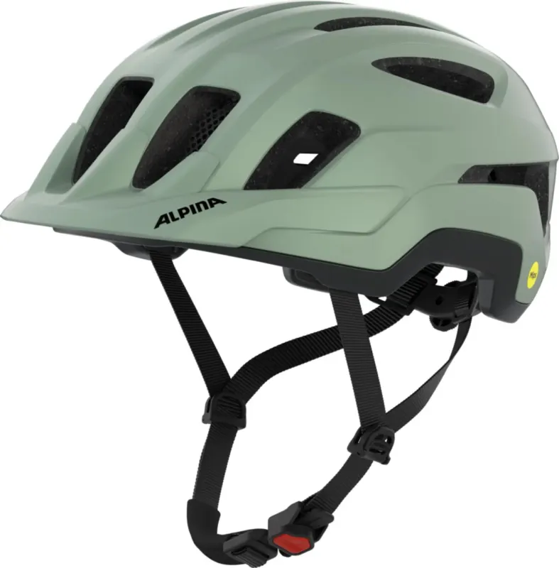 Gratis Versand Alpina Paranus MIPS - willow-green matt - Größe 55-59 CM