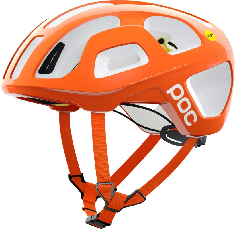 POC Octal MIPS - Fluorescent Orange AVIP - Größe 50-56 cm (S) Beliebt