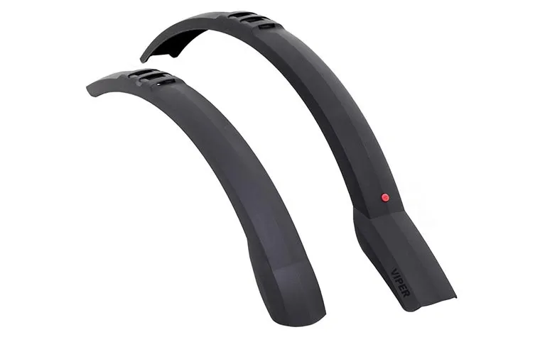 Hebie Steckschutzblech-Set Viper MTB 26-29 Zoll - schwarz - Größe MTB 26-29 Echt