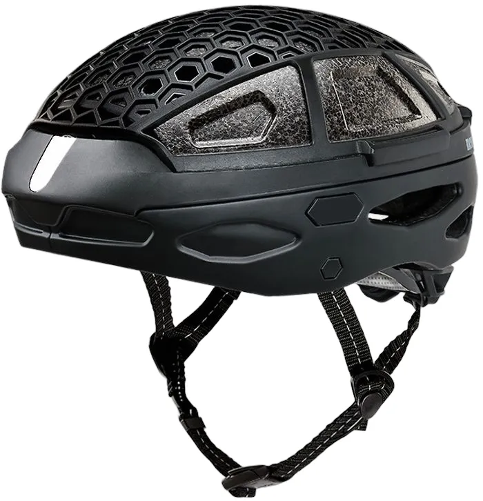 Direktkauf NEWLANE Packable Helmet - Black-White - Größe 61-63 cm (L)