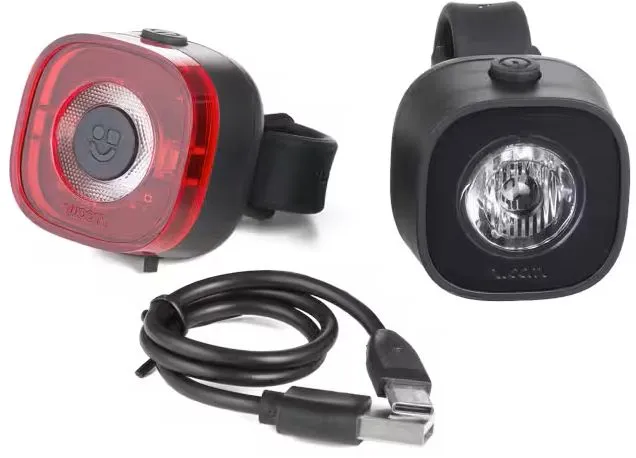 Direktkauf Woom Beam Bike Lights - schwarz - Größe SET