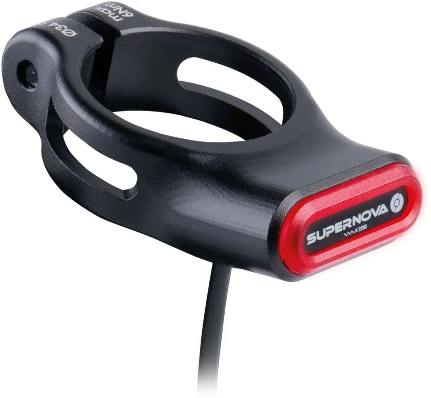 Supernova TL3 Mini Seatpost Clamp Sattelklemmen Rücklicht - 6V - schwarz - Größe ø 31,6 mm Online Kaufen