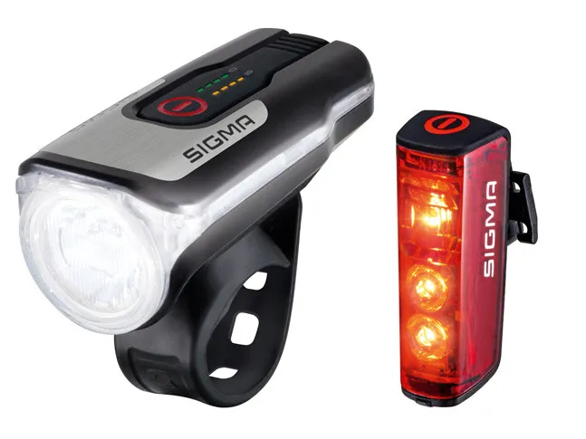 Sigma Aura 80 & Blaze Beleuchtungsset - schwarz - Größe StVZO Markenprodukt