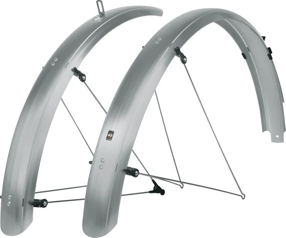 SKS Bluemels Basic Schutzblech Set 28 Zoll silber - silber - Größe 69 mm Angebot