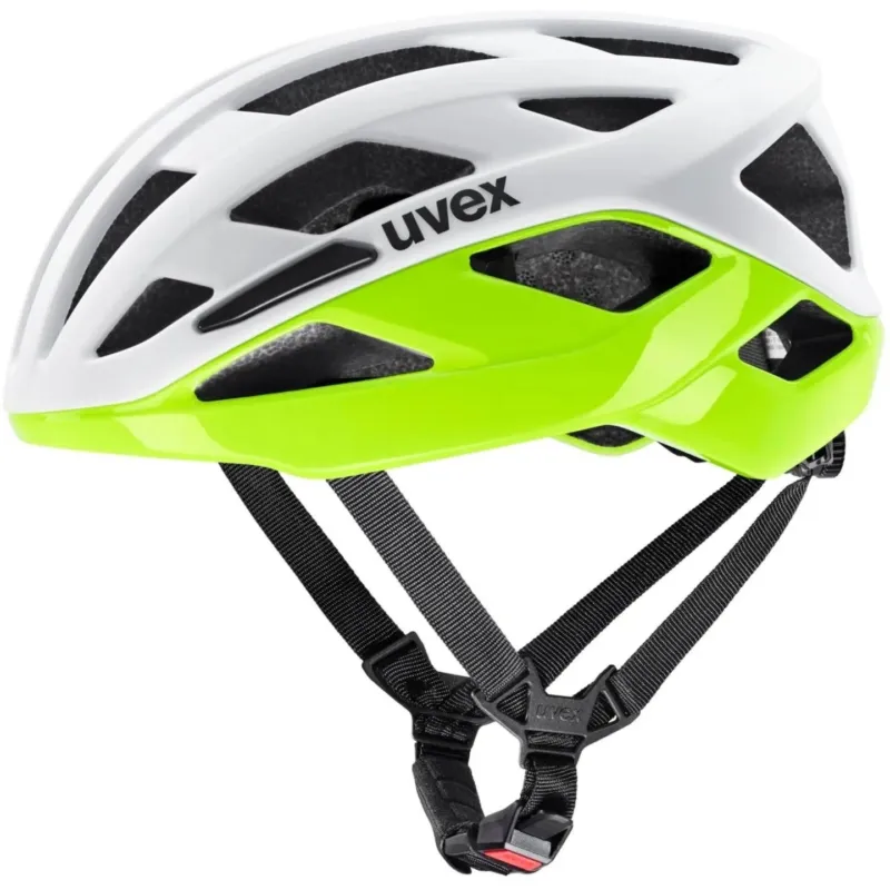 Uvex I-Volute - white-neon yellow - Größe 56-60 CM Kostenfreie Lieferung