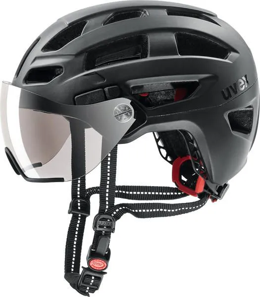 Uvex Finale Visor - black matt - Größe 52-57 CM Must-Have
