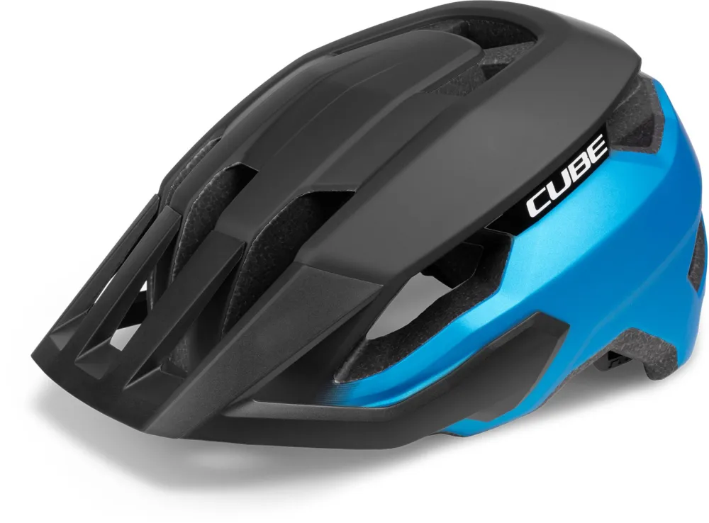 Echt Cube Helm STRAY X Actionteam MIPS - blue´n´grey - Größe 49-55 cm (S)