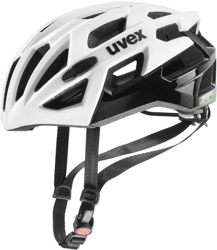 Bestpreis Uvex Race 7 - white-black matt - Größe 51-55 CM