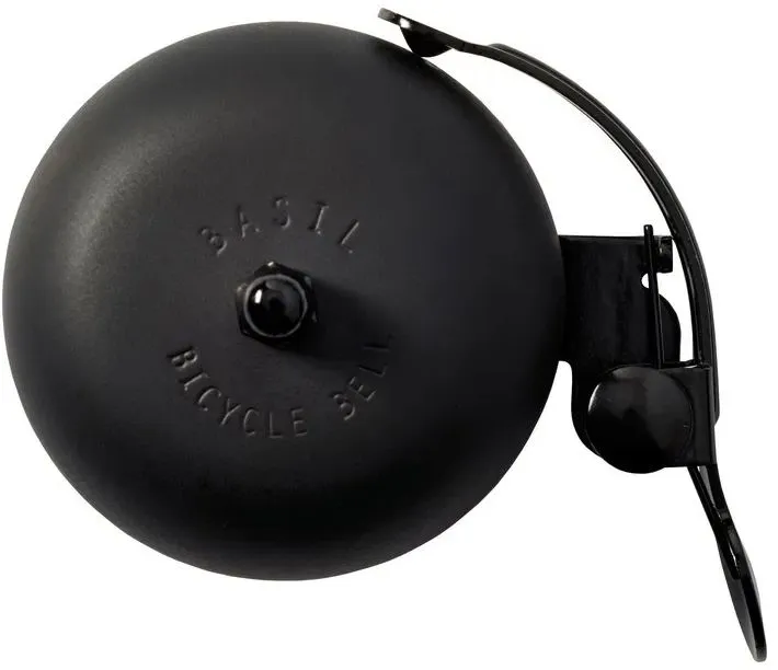 Kracherpreis Basil Fahrradklingel Portland - matt-schwarz - Größe Ø 55 mm
