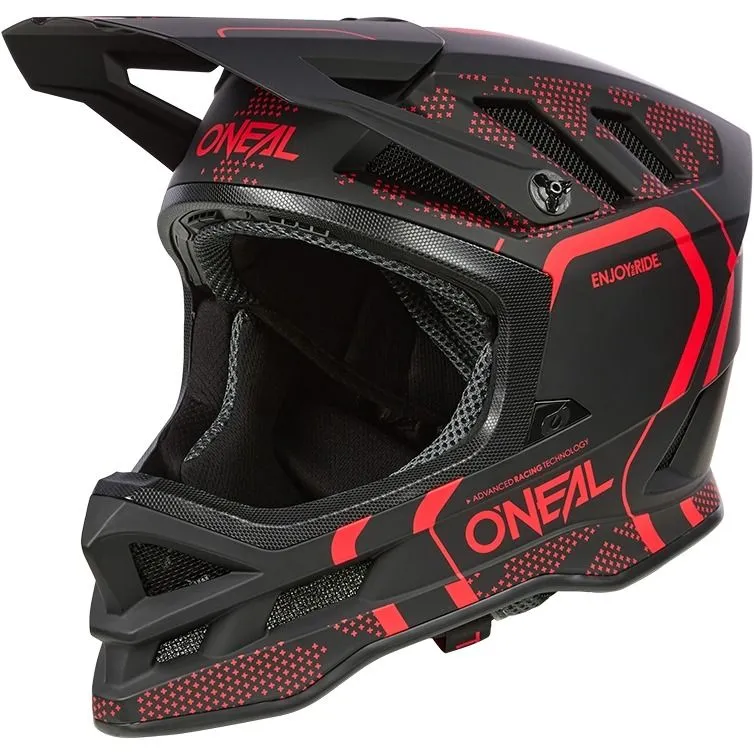 O'Neal Blade Polyacrylite Strike - BLACK-RED - Größe 59-60 cm (L) Preiswert