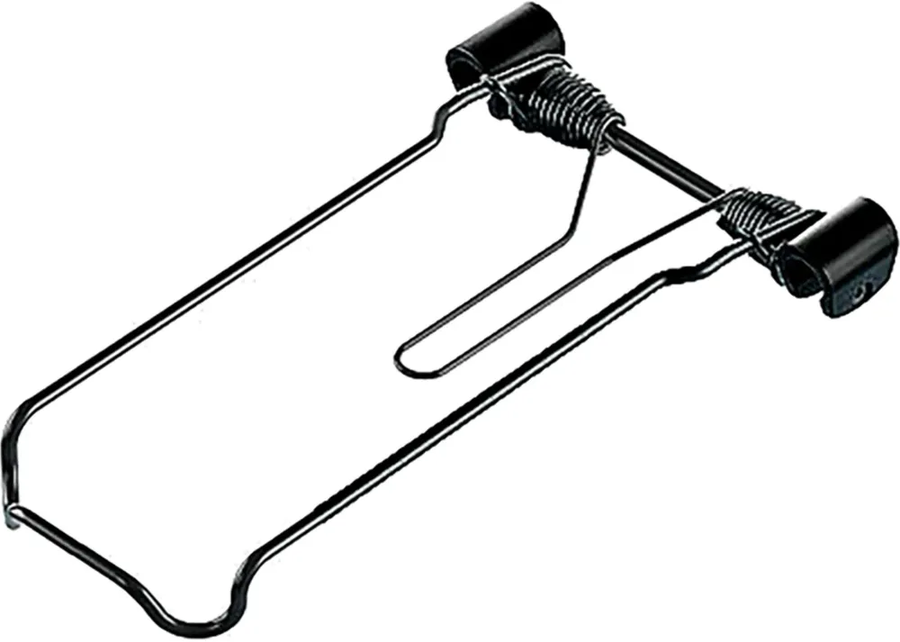 Neuheit Racktime Federklappe Clampit für Lightit/Lightit Tour - schwarz - Größe Stahl, beschichtet