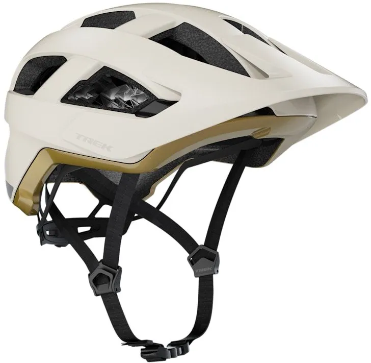Preis Gesenkt Trek Quantum WaveCel MTB-Helm - Era White/Old Style Gold - Größe 52-56 cm (S)