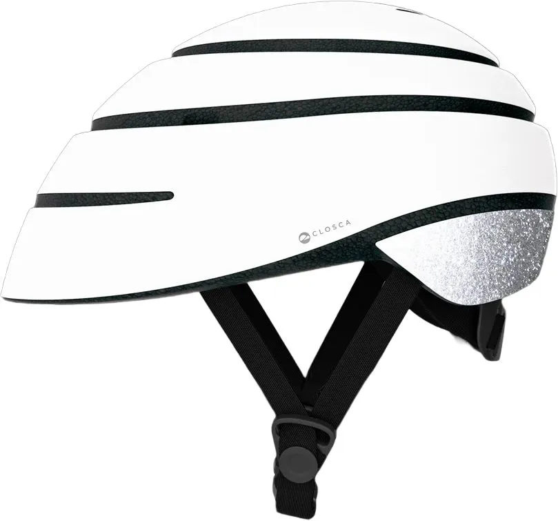 Closca Loop Falthelm - white reflective - Größe 60-63 cm (L) Zertifiziert
