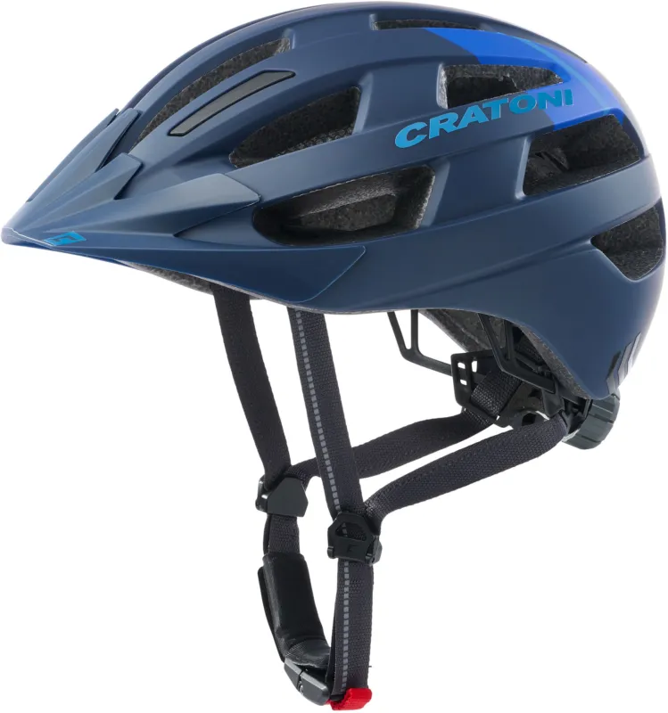 Cratoni Velo-X - blue matt - Größe 52-57 cm (S/M) Zertifiziert