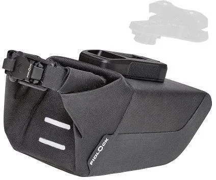 Zertifiziert Fidlock Pinclip Satteltasche S ohne Halterung - schwarz - Größe 400 ml