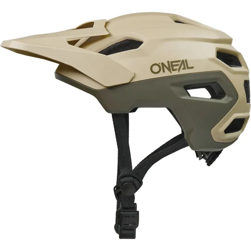 O'Neal Trailfinder Evo Helmet Solid - sand/olive - Größe 51-54 cm (XS) Preis Gesenkt