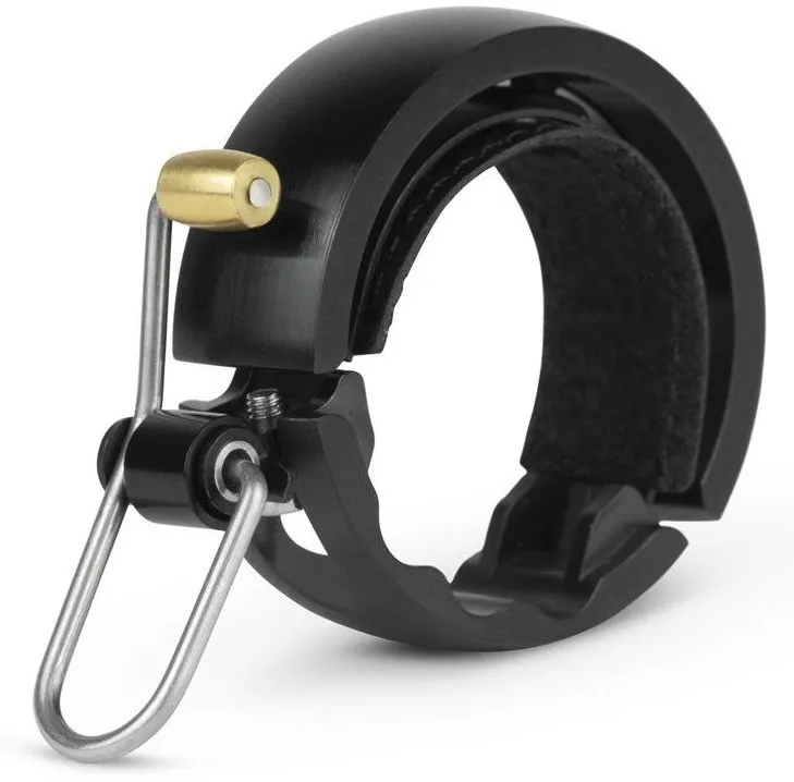 Top-Angebot Knog Fahrradklingel Oi Luxe Large - matte black - Größe One Size
