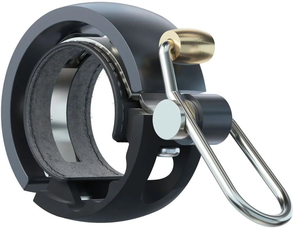 Sichere Zahlung Knog Fahrradklingel Oi Luxe Small - Black Grey - Größe One Size