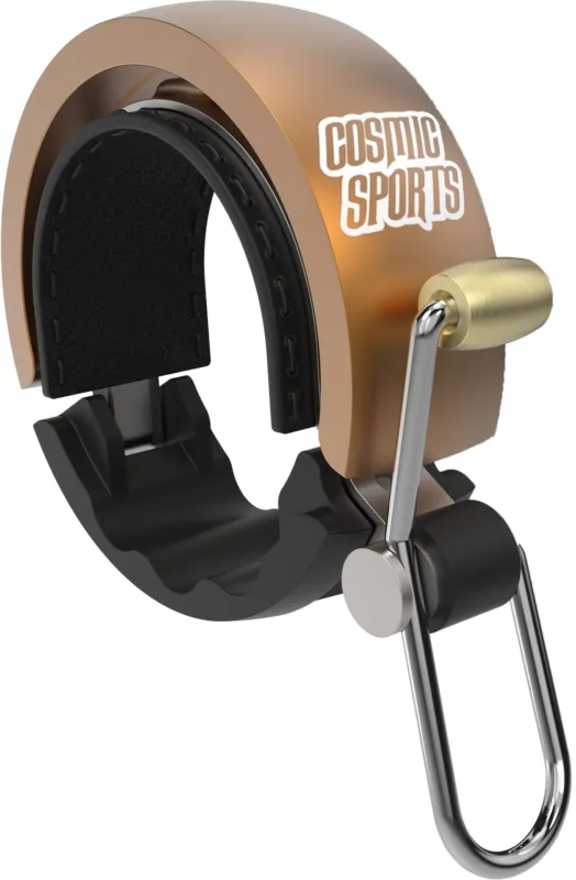Solange Der Vorrat Reicht Knog Fahrradklingel Oi Luxe Small - braun, schwarz - Größe One Size