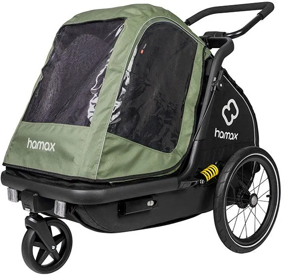 Hamax Regencover für Pluto M - green - Größe medium Begrenztes Angebot
