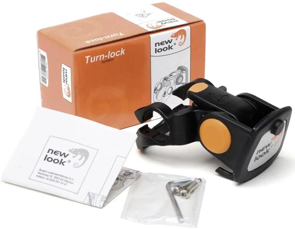 New Looxs Lenker Halterung Turn-Lock-System - black - Größe Ø 22-25 mm Preis Gesenkt