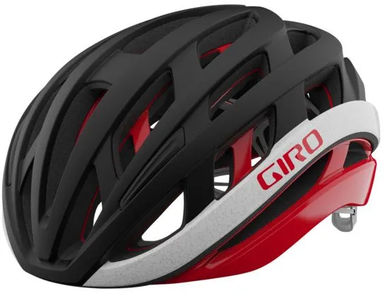 Giro Helios Spherical - matte black/red - Größe 51-55 cm (S) Preisreduziert