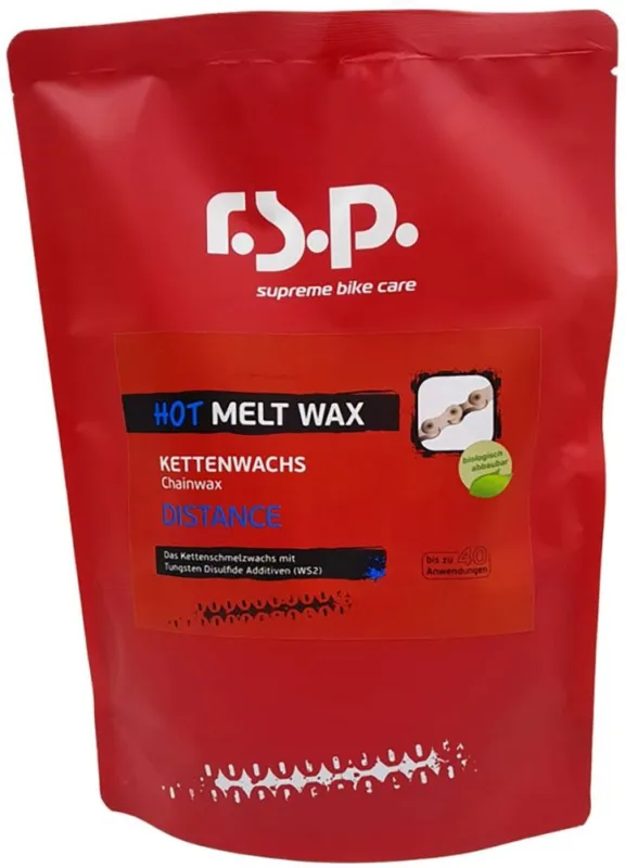 RSP Hot Melt Wax - rot - Größe 400 g Schneller Versand
