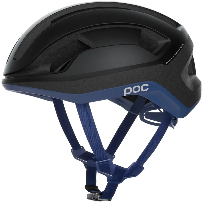 Billig POC Omne Lite - Uranium Black/Lead Blue Matt - Größe 56-61 cm (L)