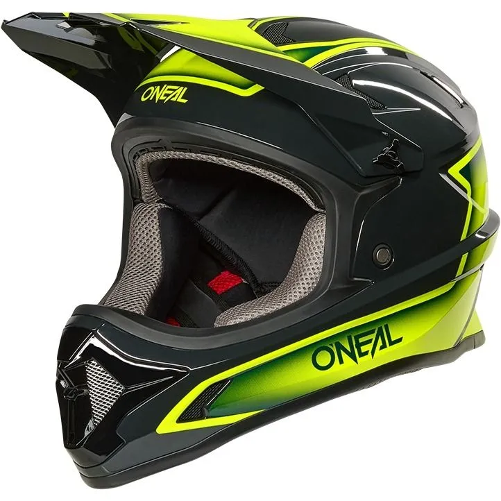 O'Neal Sonus Helmet Slick - gray/neon yellow - Größe 55-56 cm (S) Meistverkauft