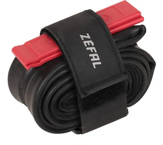 Zefal Schlauchhalter Tube Strap mit Reifenheber - schwarz - Größe 420 x 40 mm Versand Am Gleichen Tag