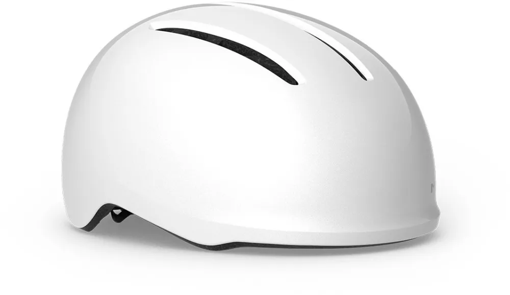 MET Vibe - white glossy - Größe 58-61 cm (L) Top-Angebot