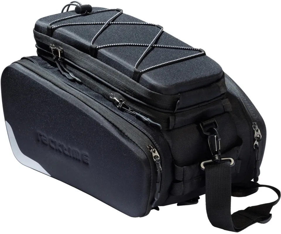 Neue Ware Racktime Gepäckträgertasche Odin, inkl. Snapit Adapter - schwarz - Größe 8 + 11 Liter