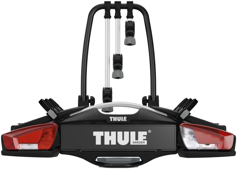 Angebot Thule VeloCompact Kupplungsträger für 3 Fahrräder - Black/Aluminium - Größe 3 BIKES