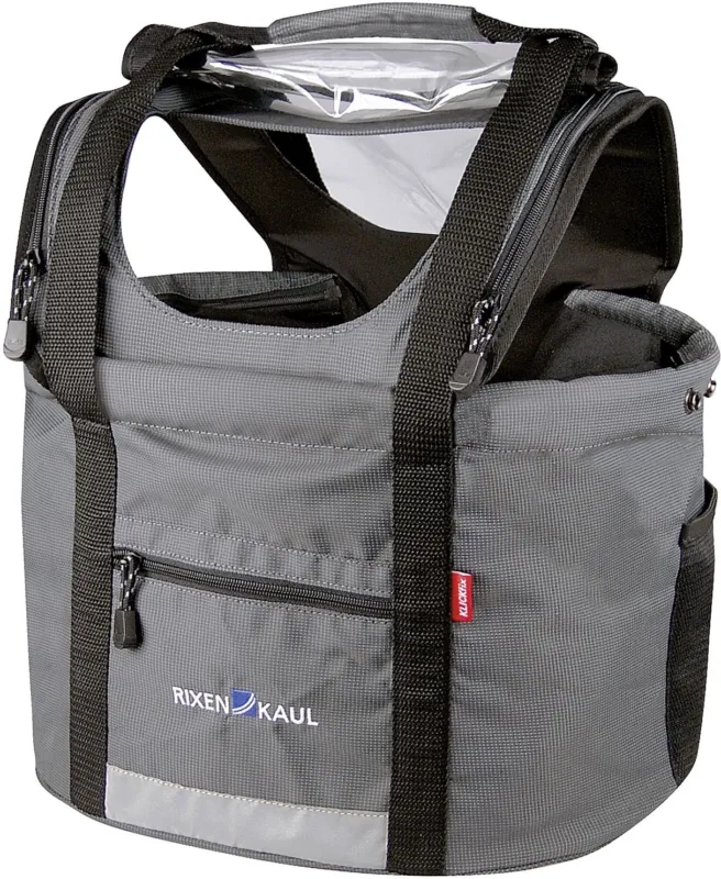 Bestseller KLICKfix by Rixen&Kaul Tiertransporttasche Doggy - grau-schwarz - Größe 24 L