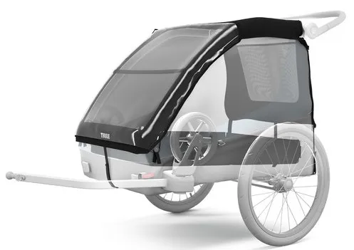 Kostenloser Versand Thule Courier - Pet Accessory - black - Größe One Size