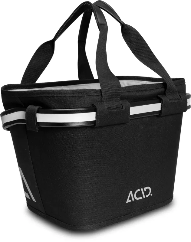 Heißes Angebot Cube ACID Lenkerkorb City 15 FILink - black - Größe 15 L