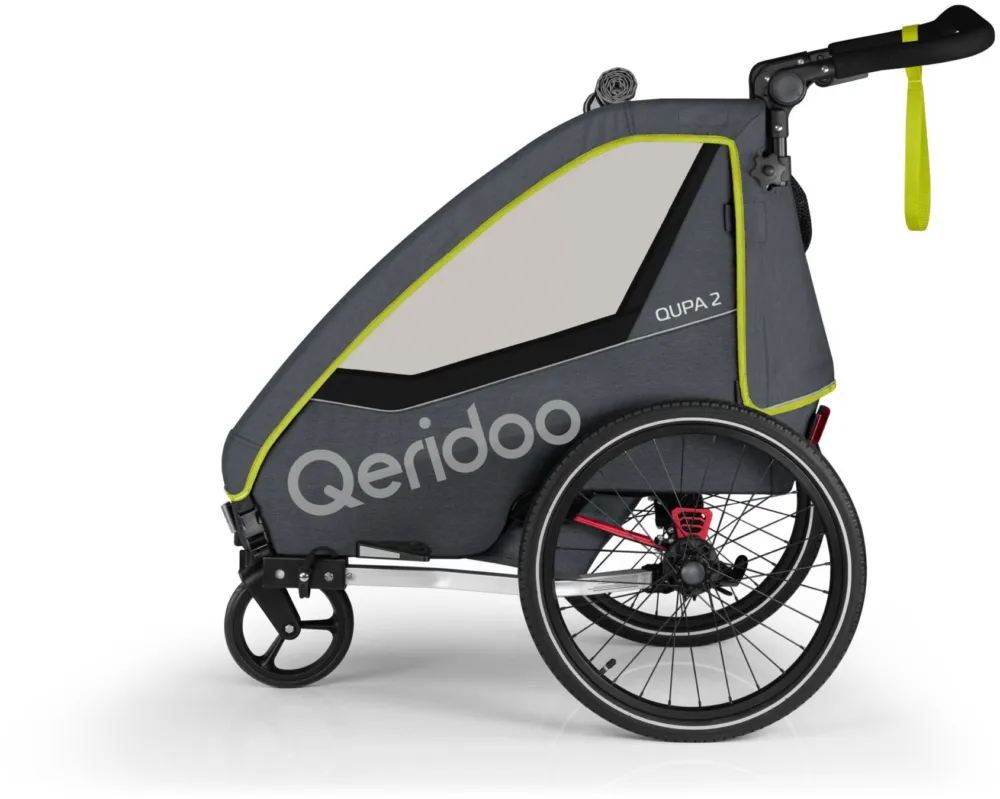 Top-Seller Qeridoo QUPA 2 Lime - Lime - Größe ZWEISITZER